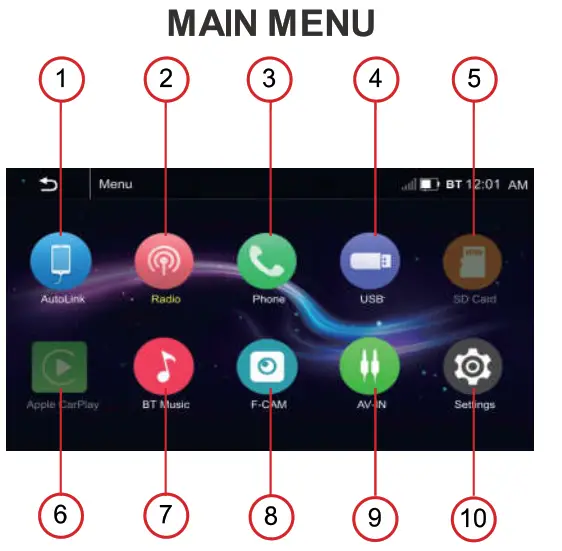 DS18 DDX6.9CP 6.9-Inch Double Din Multimedia Receiver - fig4
