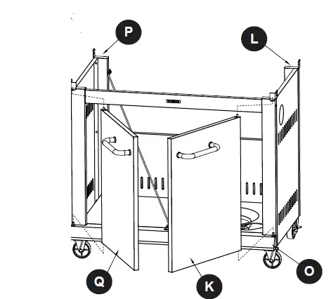Dyna-Glo 4 Burner Premier Gas Grill with Side Burner 13