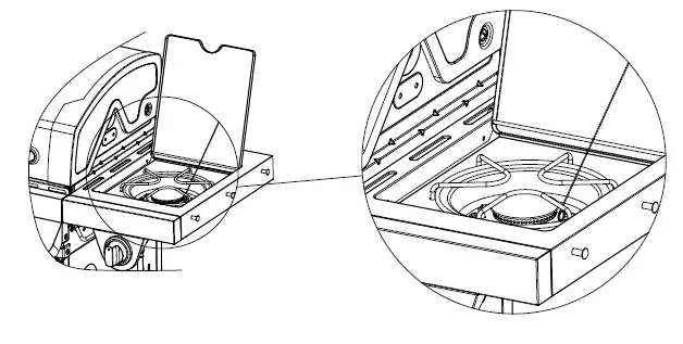 Dyna-Glo 4 Burner Premier Gas Grill with Side Burner 38