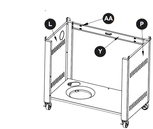 Dyna-Glo 4 Burner Premier Gas Grill with Side Burner 8