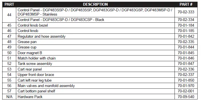 Dyna-Glo 4 Burner Premier Gas Grill with Side Burner lll