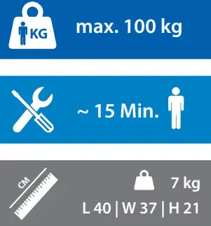cardiostrong CST-ASS002 2-In-1 Stepper - icon 1