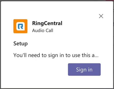 RingCentral App - Administrator consent 4
