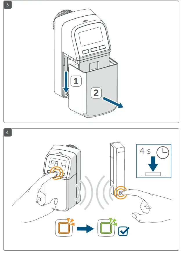 homematic IP 1406552 Radiator Thermostat Compact Plus - Figure 2