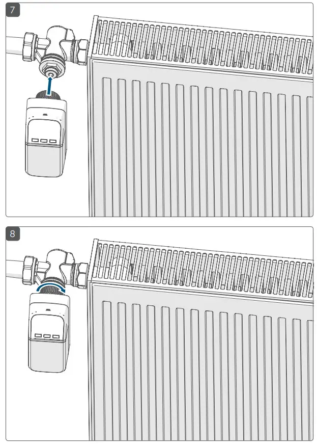 homematic IP 1406552 Radiator Thermostat Compact Plus - Figure 4