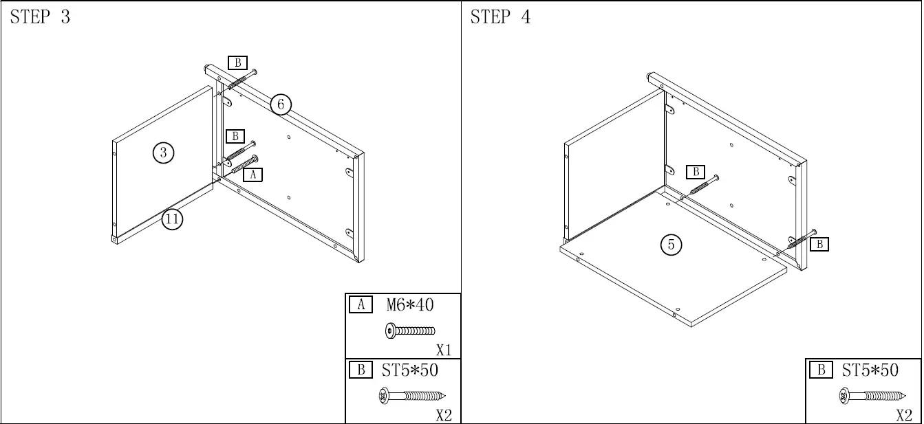 BYBLIGHT BB-JW0176DT Fenley 1 Door White Nightstand fig 6