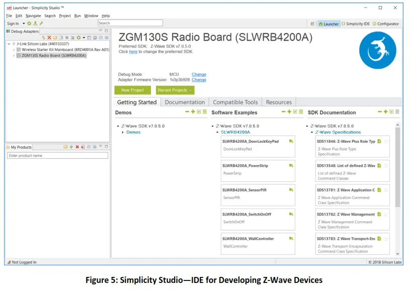 SILICON LABS Z-Wave Pre-Certified Apps - fig5