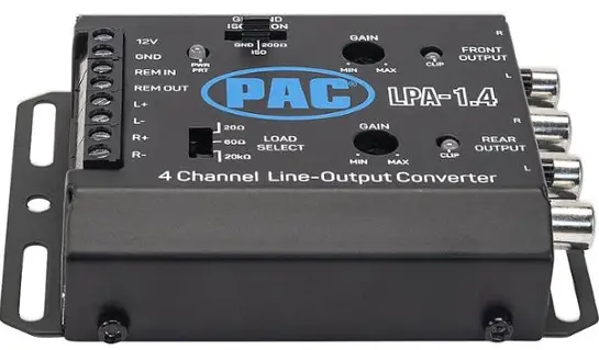 PAC-LPA-1-4-Line-Output-Converter-Gain-Level-Set-Up-PRODUCT