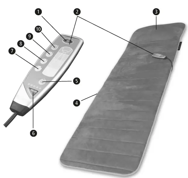 medisana Massage mat MM 825