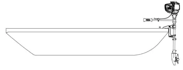 KUMATSUGEN GM2500 Four Stroke Gasoline Outboard - fig3