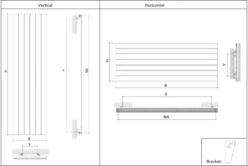 XIMAX-2048BTU-Oceanus-Electric-Designer-Radiator-FIG-7
