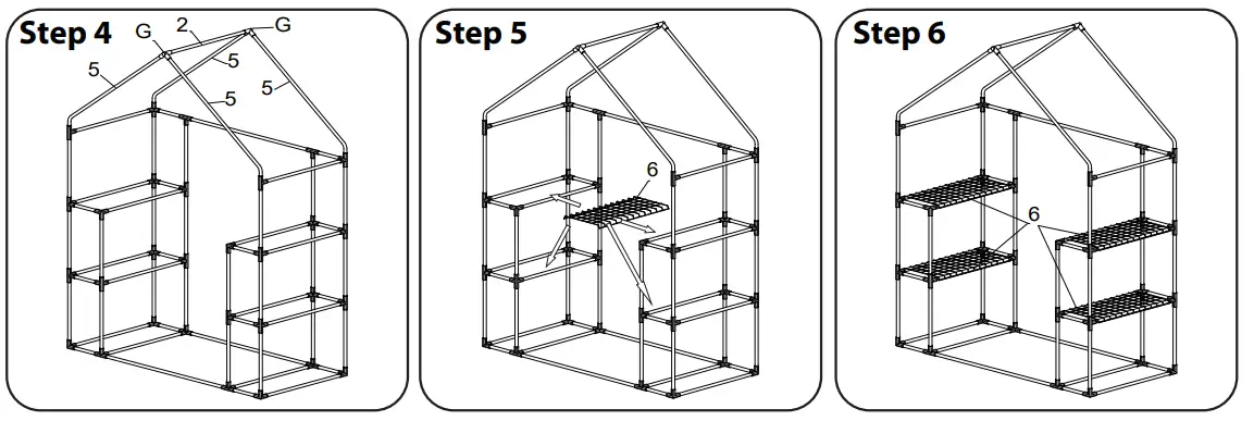 EAGLE-PEAK-GHS11-61''-x-28'-x-79''-Greenhouse-FIG-2