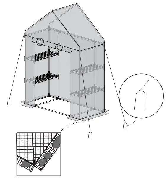 EAGLE-PEAK-GHS11-61''-x-28'-x-79''-Greenhouse-FIG-7