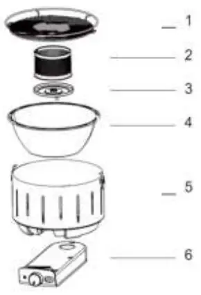 HKoenig RIO440 Portable Charcoal Barbecue-fig4