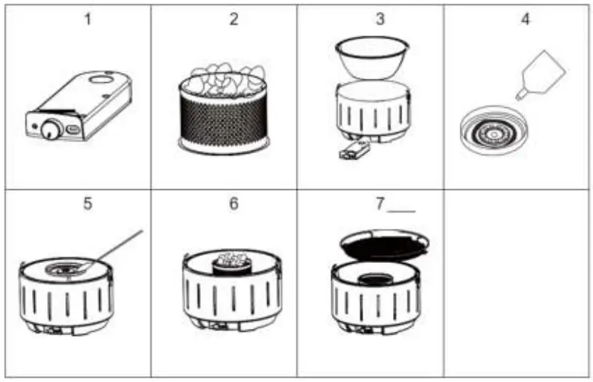 HKoenig RIO440 Portable Charcoal Barbecue-fig5
