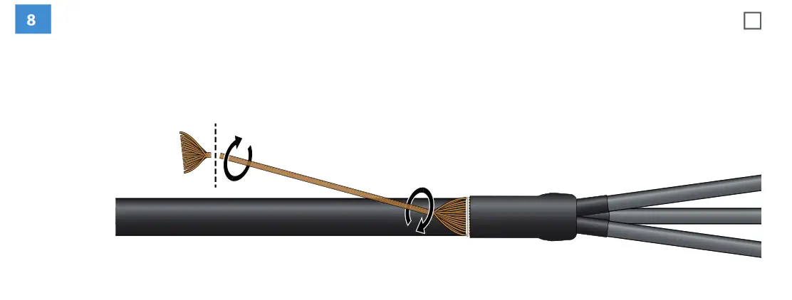 ENSTO HOT3 2412L Heat Shrink Outdoor Term- fig31
