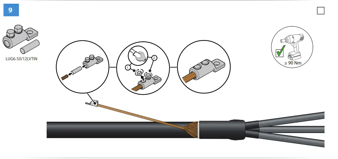ENSTO HOT3 2412L Heat Shrink Outdoor Term- fig33