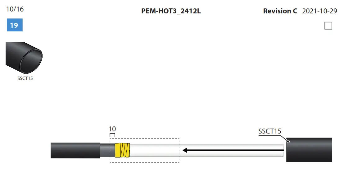 ENSTO HOT3 2412L Heat Shrink Outdoor Term- fig45