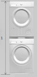 Midea DMSTK New Stacking Kit-4