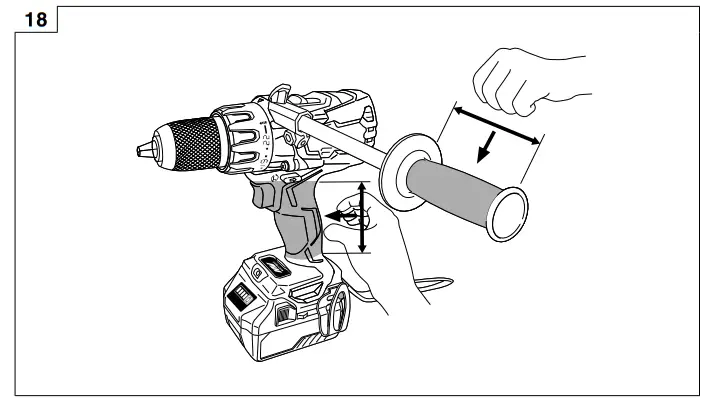 HiKOKI DS36DA Multi Volt Cordless Driver Drill -fig5