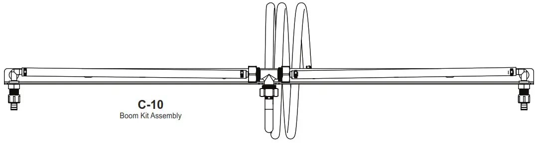 CHAPIN 97761 ATV Trailer Kit - Boom Kit Assembly