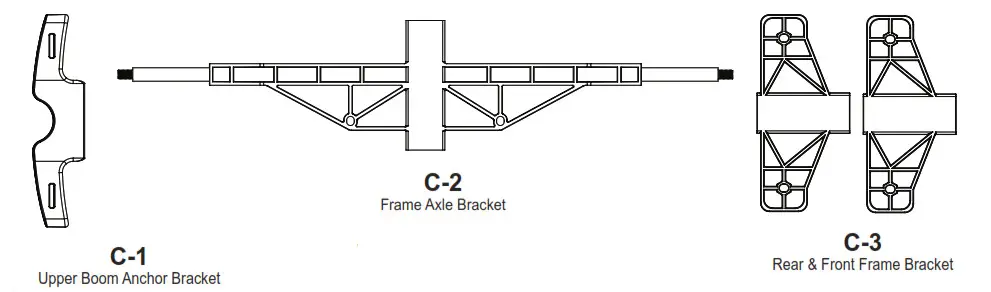 CHAPIN 97761 ATV Trailer Kit - Trailer Hardware 1