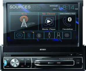 JENSEN CDR171 DVD Multimedia Receiver - Cover