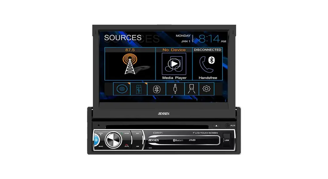 Jensen Cdr171 Dvd Multimedia Receiver User Guide Jensen Cdr171 Dvd Multimedia Receiver User Guide