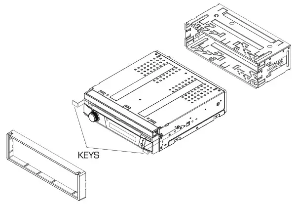 JENSEN CDR171 DVD Multimedia Receiver - Installation