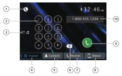 JENSEN CDR171 DVD Multimedia Receiver - Pairing and Connection
