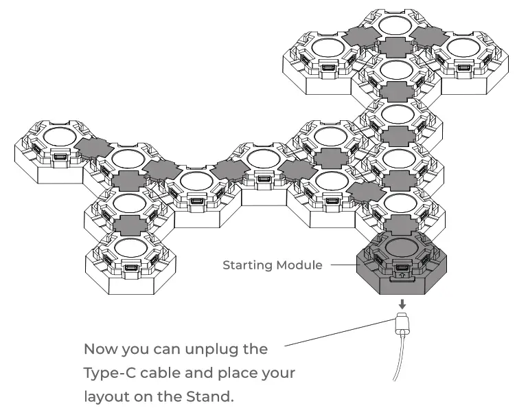 LinkedSparx Syro-Bricks Hexagonal Modules - fig14