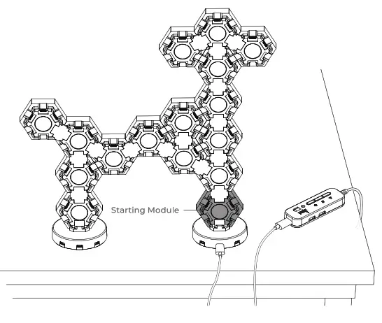 LinkedSparx Syro-Bricks Hexagonal Modules - fig17