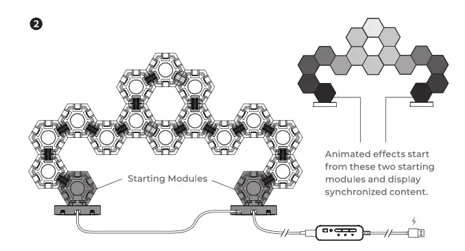 LinkedSparx Syro-Bricks Hexagonal Modules - fig19
