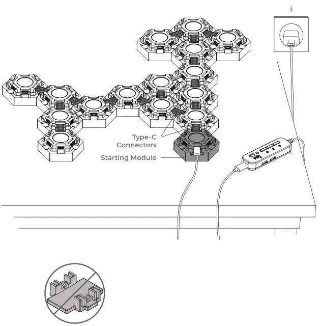 LinkedSparx Syro-Bricks Hexagonal Modules - fig21
