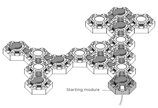 LinkedSparx Syro-Bricks Hexagonal Modules - fig23
