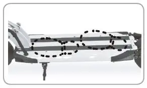 E-scooter W-tec Dealan - After folding the stand