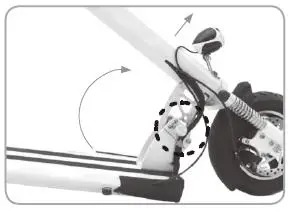 E-scooter W-tec Dealan - UNFOLDING