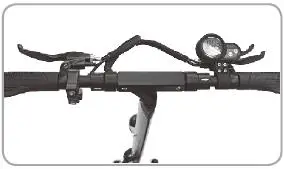 E-scooter W-tec Dealan - Use both brakes