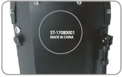 E-scooter W-tec Dealan - footrest.