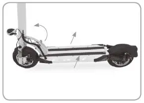E-scooter W-tec Dealan - handlebars