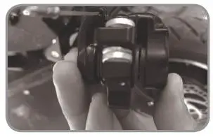 E-scooter W-tec Dealan - position shown.