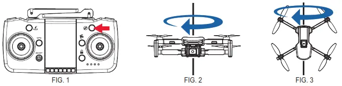 Andoer 3 Axis GPS Aerial Drone - calibration