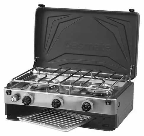 Gasmate Cs2156 Turbo 2 Burner Stove With Grill Instruction Manual Gasmate Cs2156 Turbo 2 Burner Stove With Grill Instruction Manual