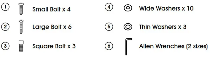 ULINE H-1562 Manager's Chair - parts