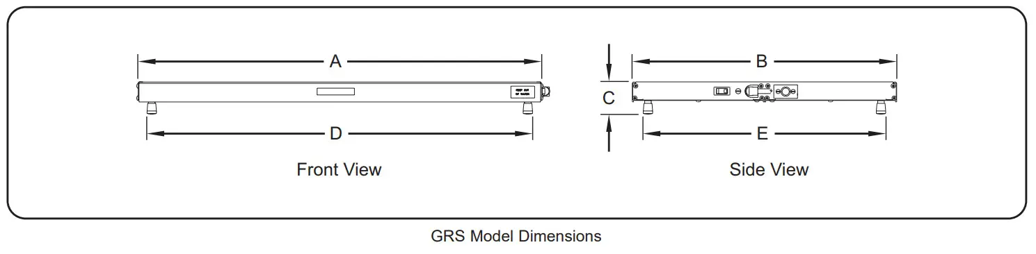 Hatco GRS 30 Glo Ray 30 Wide x 21 1 2 Deep Stainless Steel - Figure 5