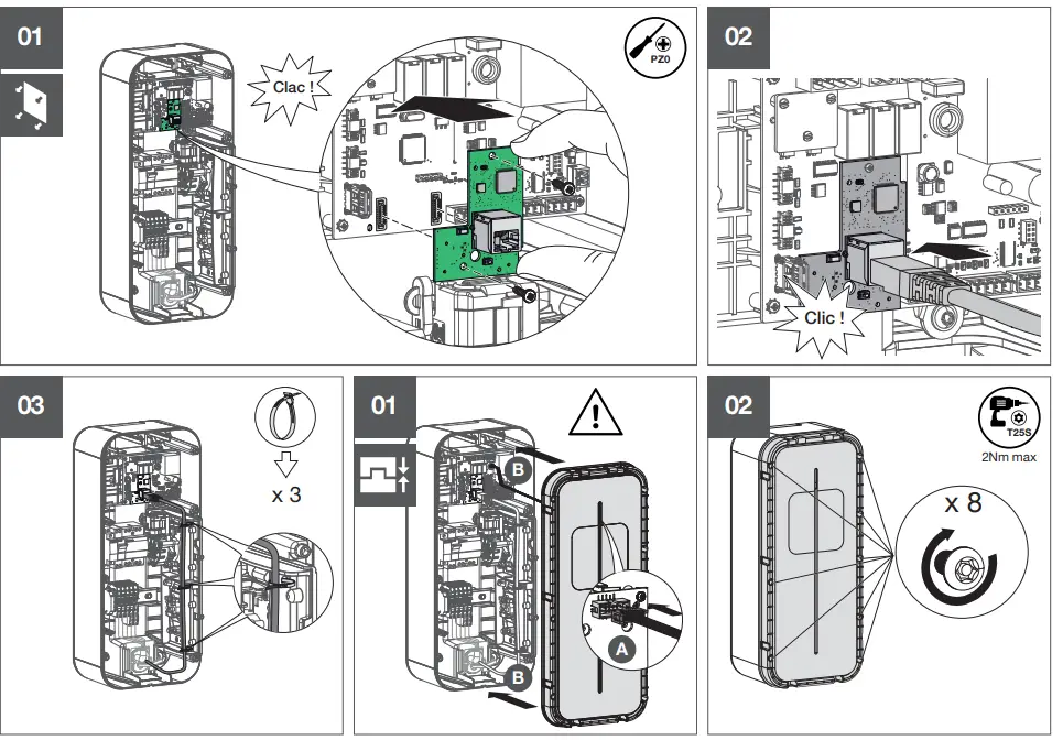 hager XEVA240 Ethernet Card For Witty Charging Station - fig 2