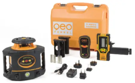 Geo FL 300HV-G EasyGRADE Rotating Laser with Receiver - 1