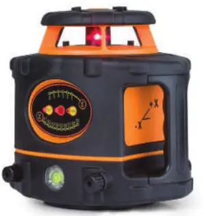 Geo FL 300HV-G EasyGRADE Rotating Laser with Receiver - 6