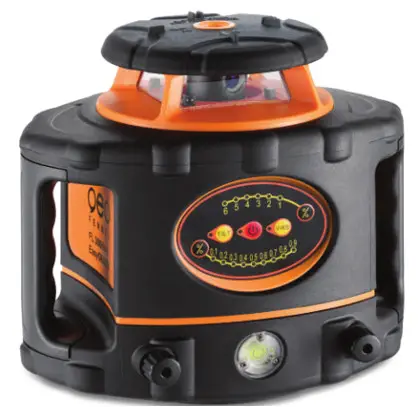 Geo FL 300HV-G EasyGRADE Rotating Laser with Receiver