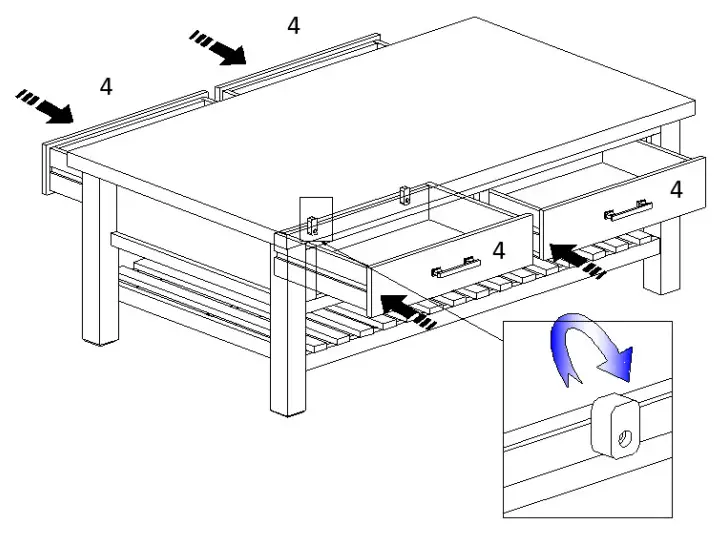 kogan SLBYRONCFTA Byron Lift Top Coffee - 7
